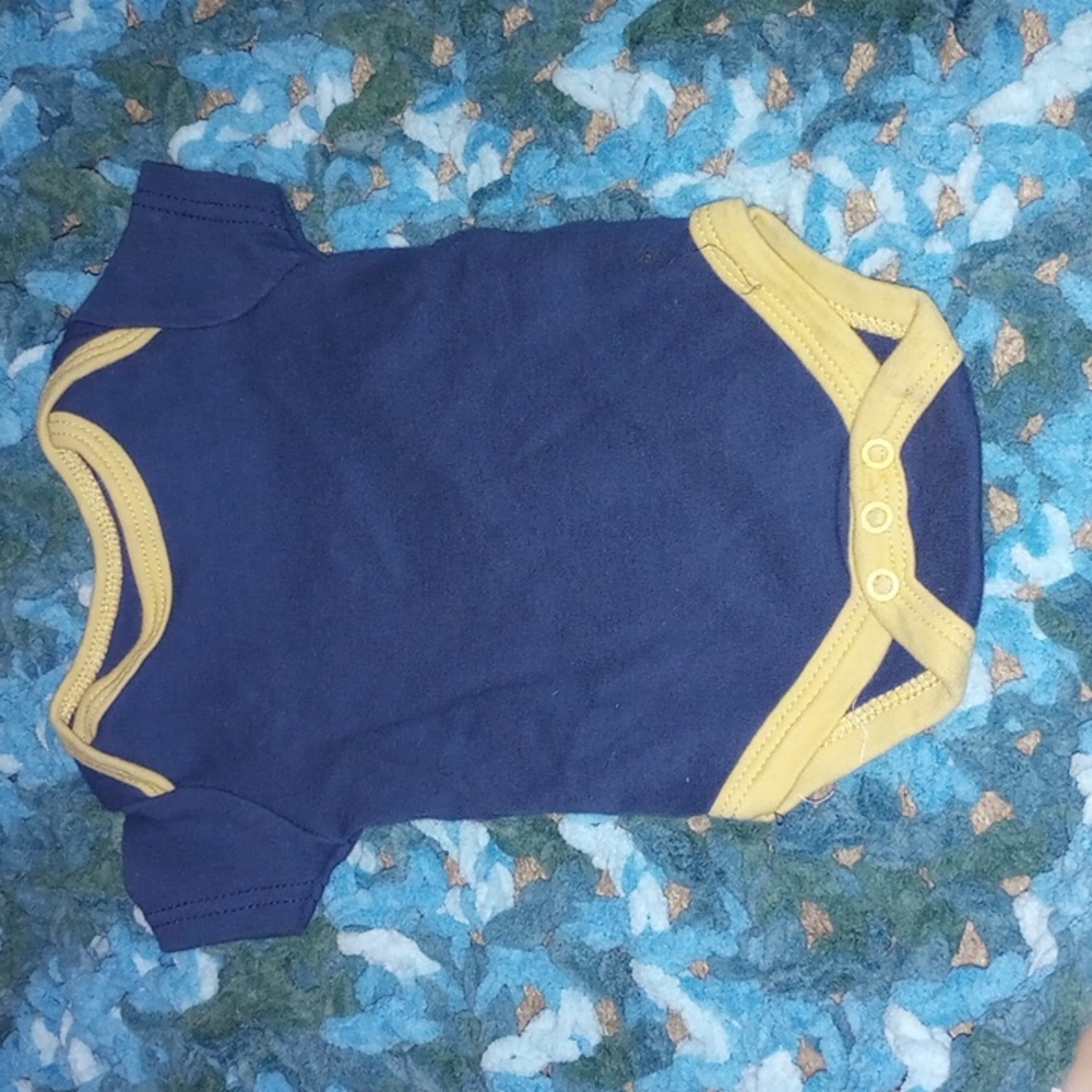 Navy blue onesie
